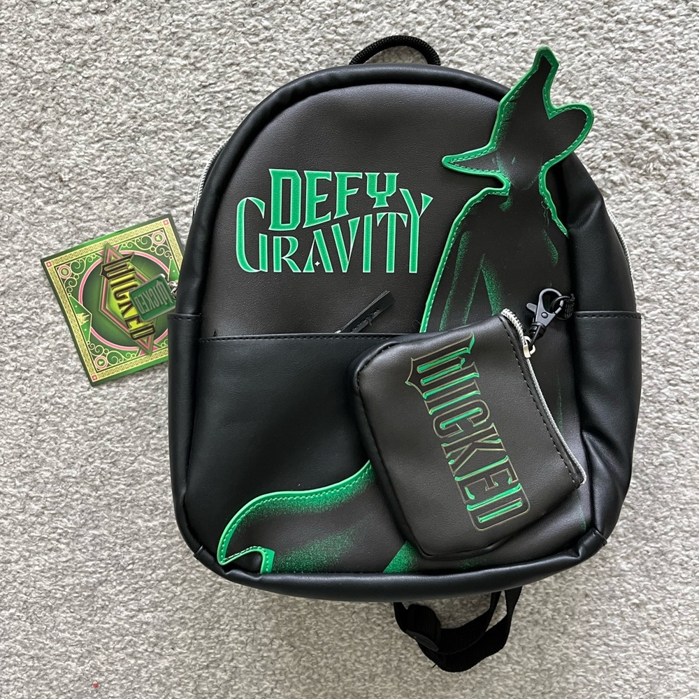 Universal Black and Green Backpack